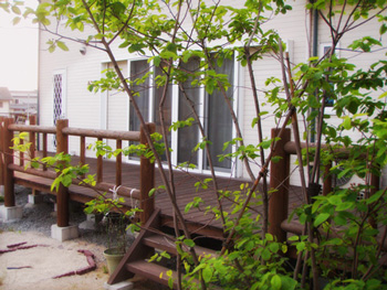 的場が考えるウッドデッキ①