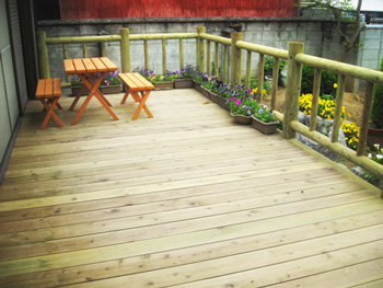 的場が考えるウッドデッキ②